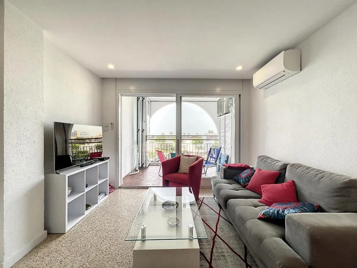 Bahia II 317, Magnifico Duplex, 50 M De Playa, Vistas Al Canal Empuriabrava Apartment