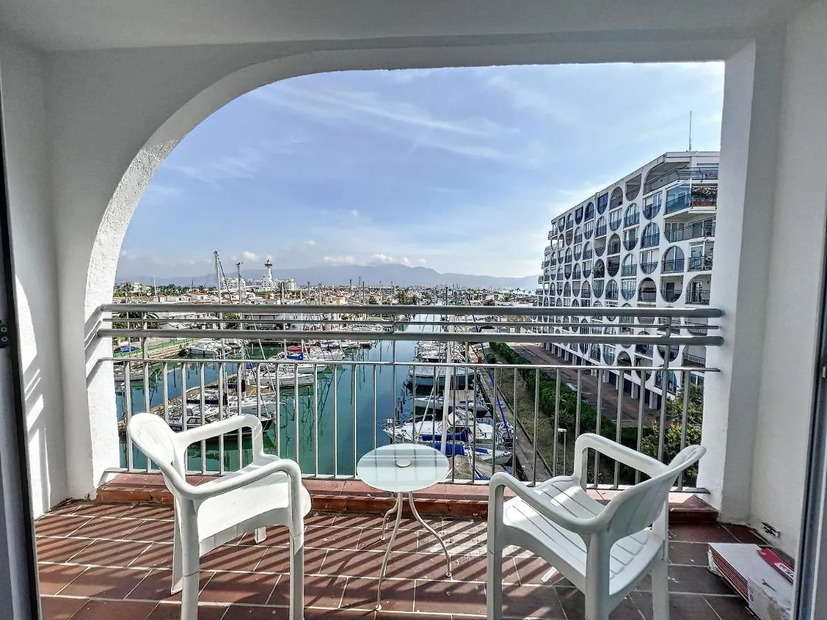 Bahia II 317, Magnifico Duplex, 50 M De Playa, Vistas Al Canal Empuriabrava 0*,