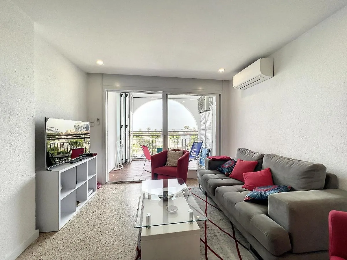 Appartement Bahia II 317, Magnifico Duplex, 50 M De Playa, Vistas Al Canal Empuriabrava
