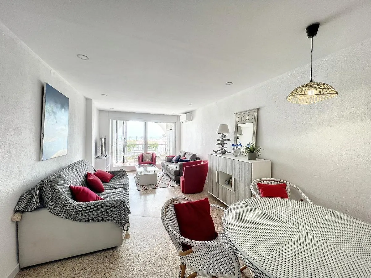 Appartement Bahia II 317, Magnifico Duplex, 50 M De Playa, Vistas Al Canal Empuriabrava Espagne